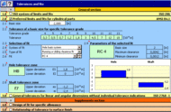 MITCalc - Tolerances screenshot